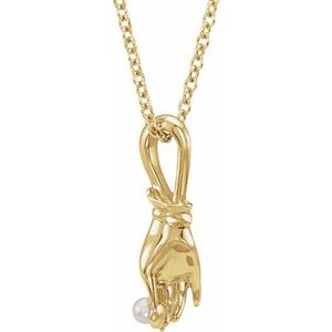 Buddha Hand Necklace or Pendant