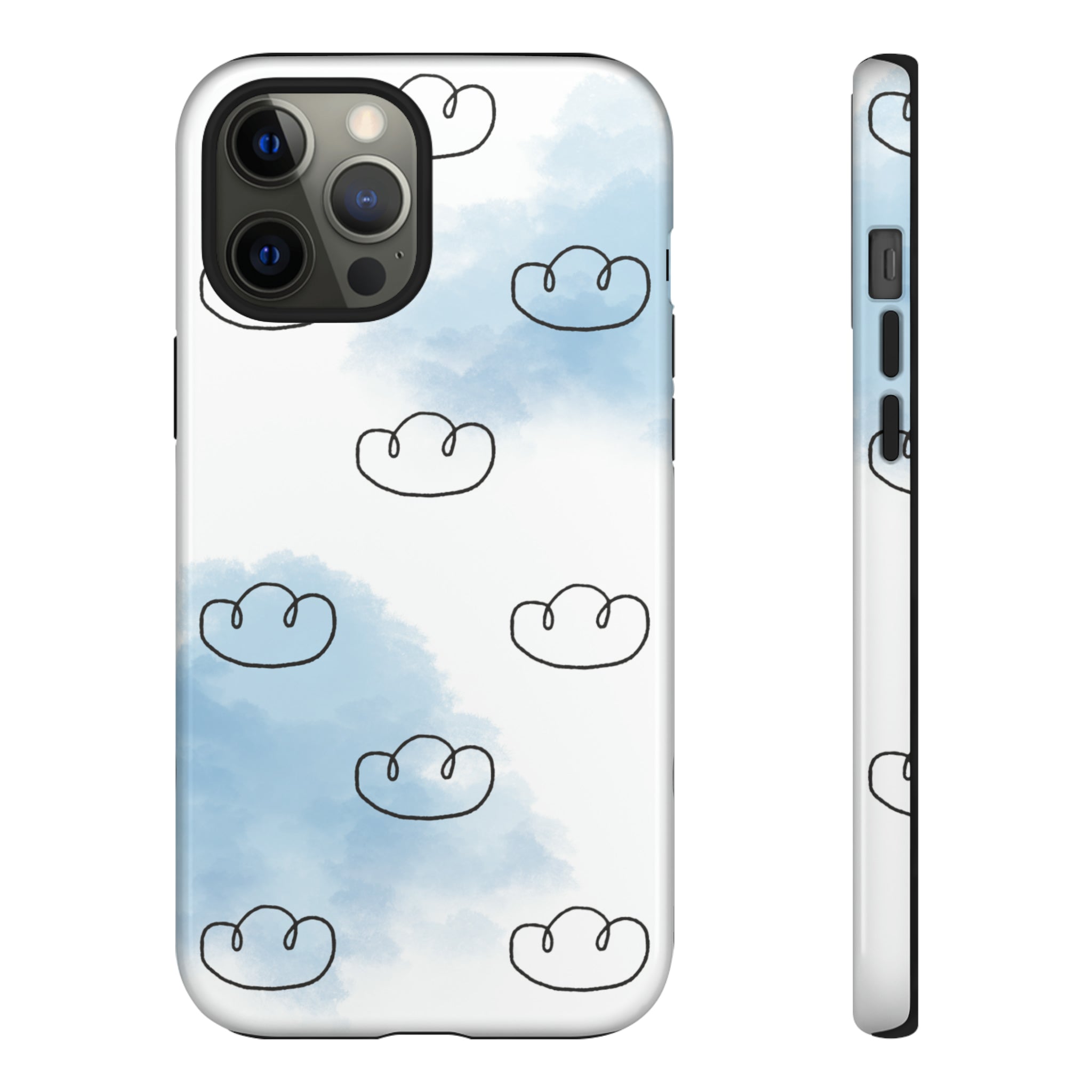 Passing Clouds Tough iPhone Case
