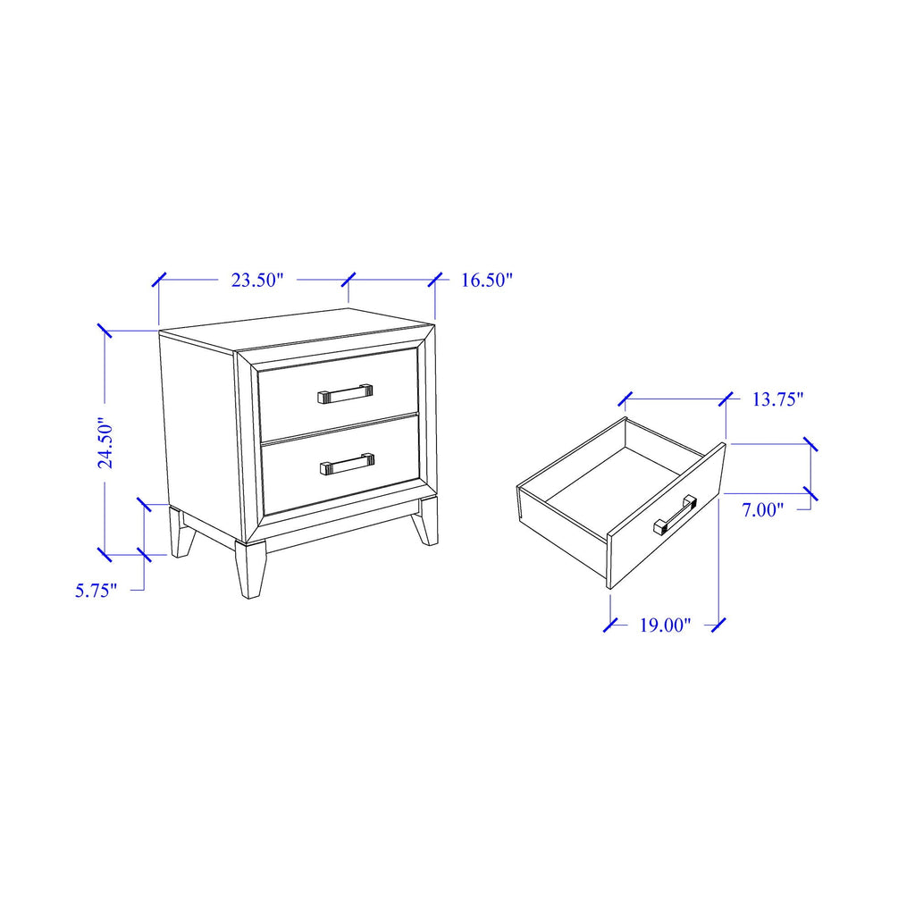 Mirage - Nightstand