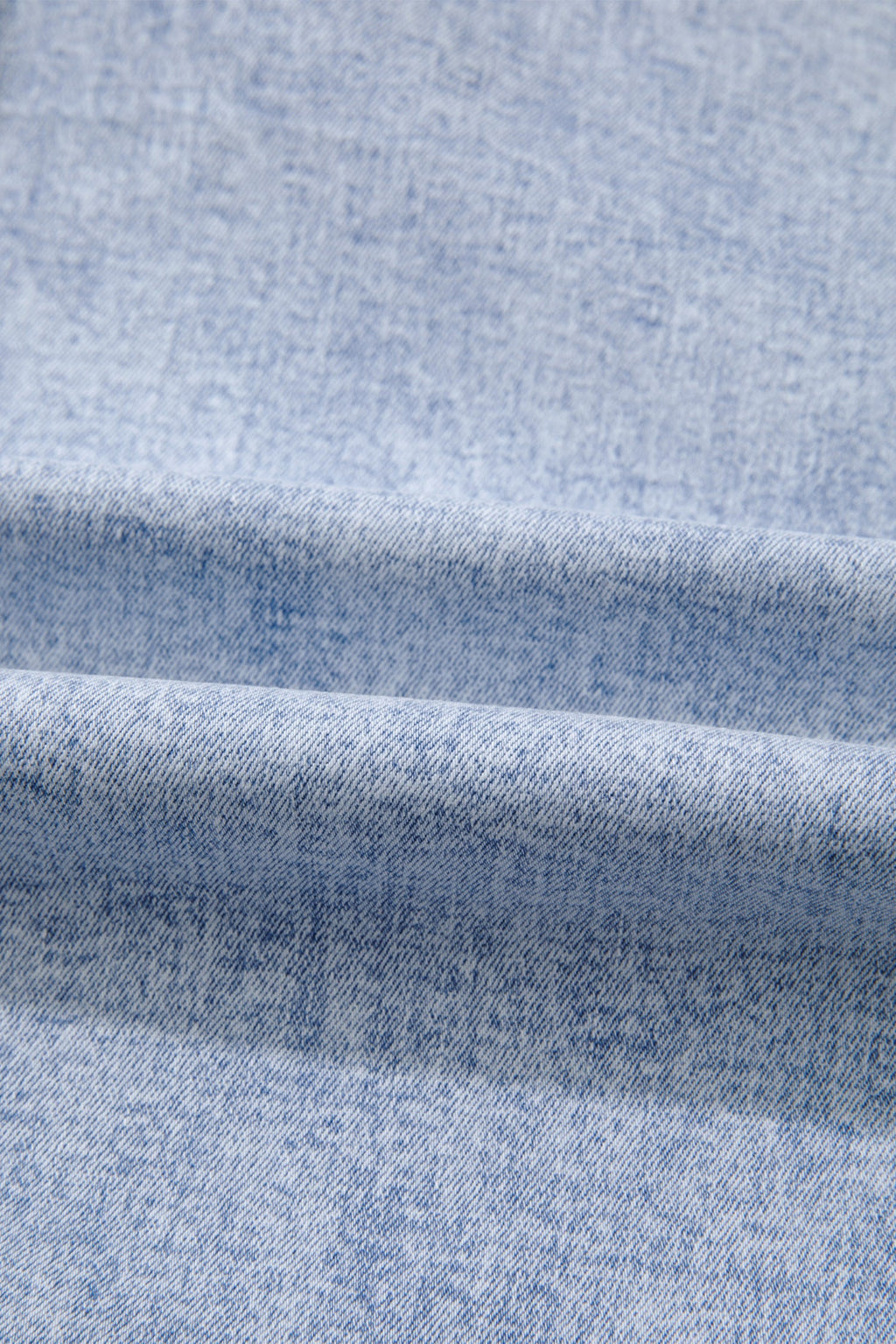 Denim Light Wash Elastic Waist Barrel Jeans