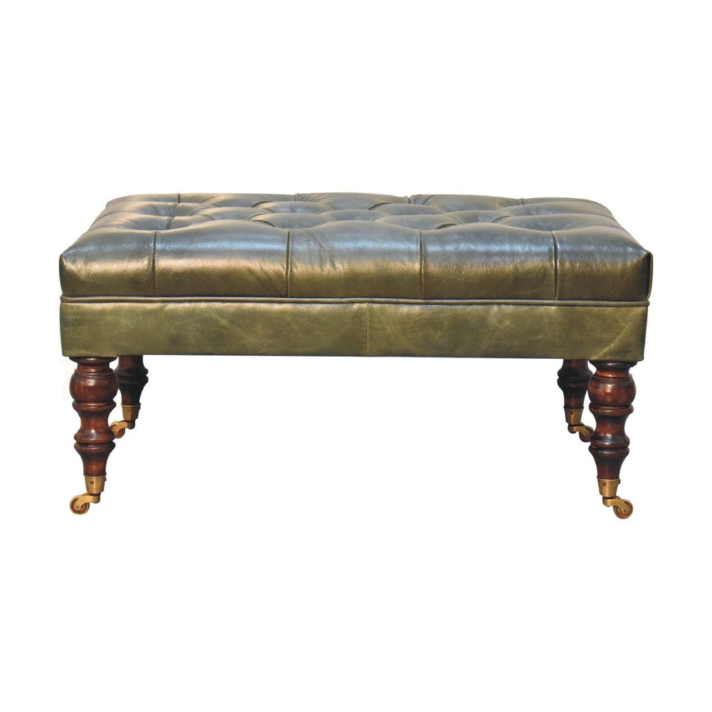 Buffalo - Ottoman With Castor Legs