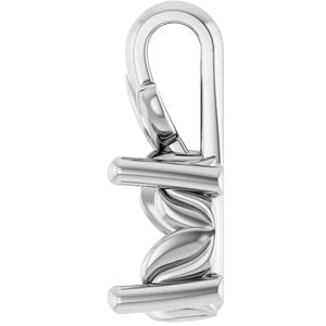 Sterling Silver 6x4 mm Oval Charm/Pendant Mounting – image 6