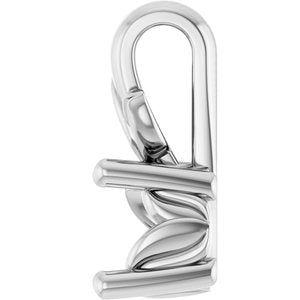 Platinum 4.4 mm Round Charm/Pendant Mounting – image 6