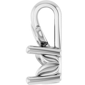 Sterling Silver 4.1 mm Round Charm/Pendant Mounting – image 6