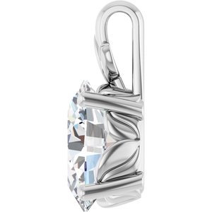 Continuum Sterling Silver 11x9 mm Oval Charm/Pendant Mounting – image 5