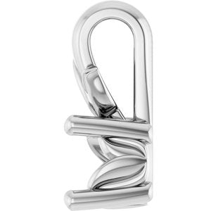 Sterling Silver 3.8 mm Round Charm/Pendant Mounting – image 6