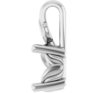 14K X1 White Gold 7 mm Round Charm/Pendant Mounting – image 6