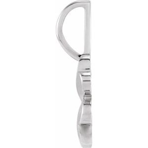Platinum Four-Leaf Clover Charm/Pendant – image 5
