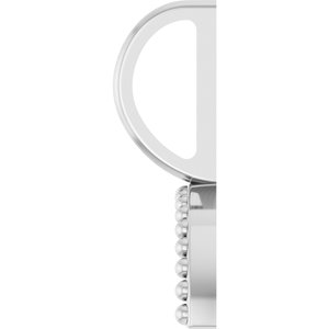 14K White Gold Rainbow Charm/Pendant – image 3