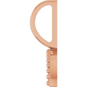 14K Rose Gold Rainbow Charm/Pendant – image 3
