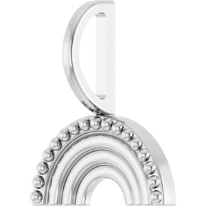 Platinum Rainbow Charm/Pendant – image 2