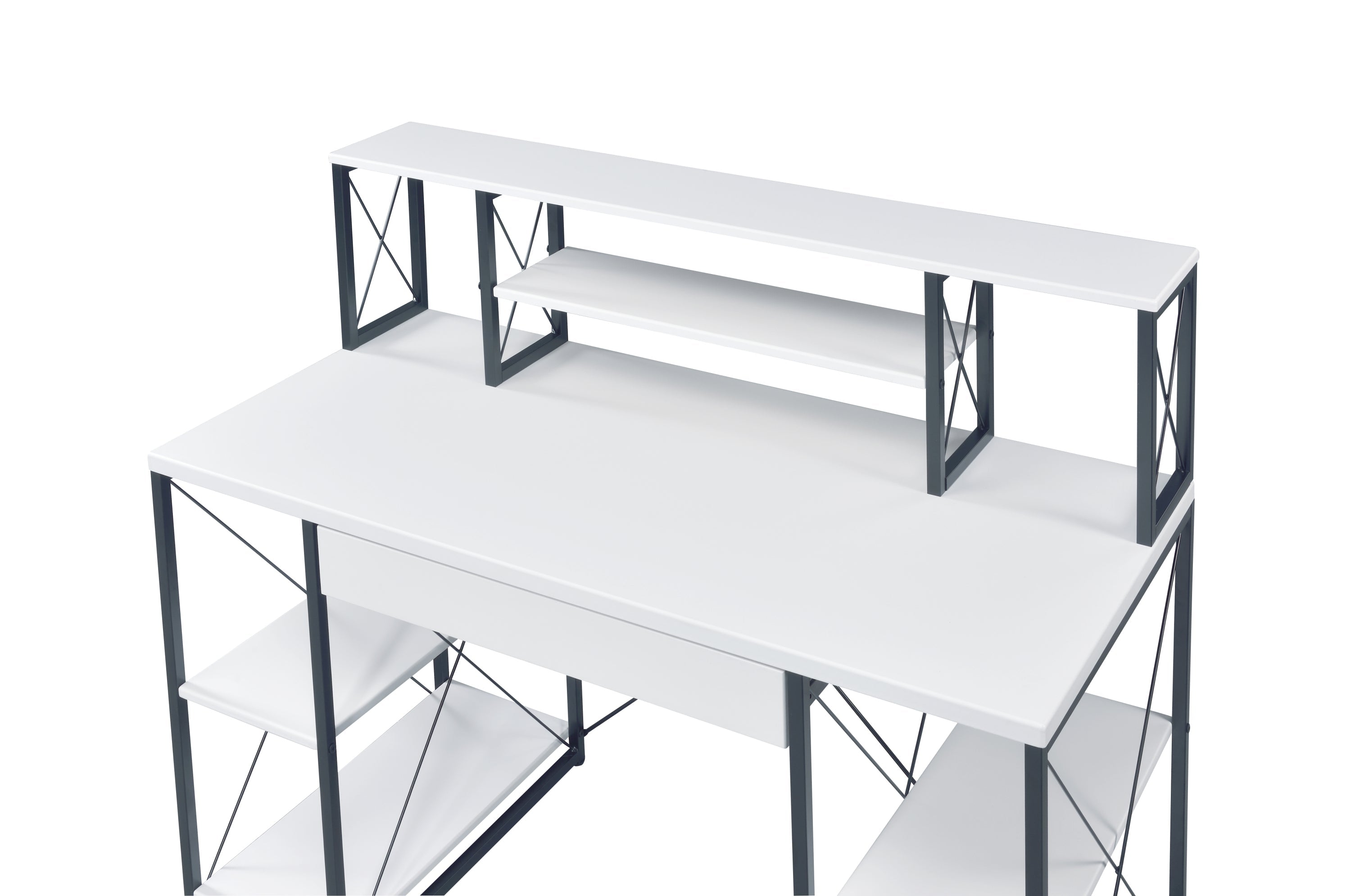 Amiel All Purpose White Finish Writing Desk