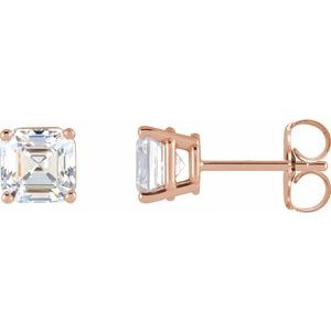 14K Rose Gold 1/2 CTW Natural Diamond Earrings