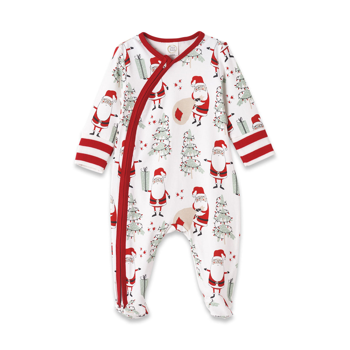 Christmas Santa Bamboo Family Matching Pajama's
