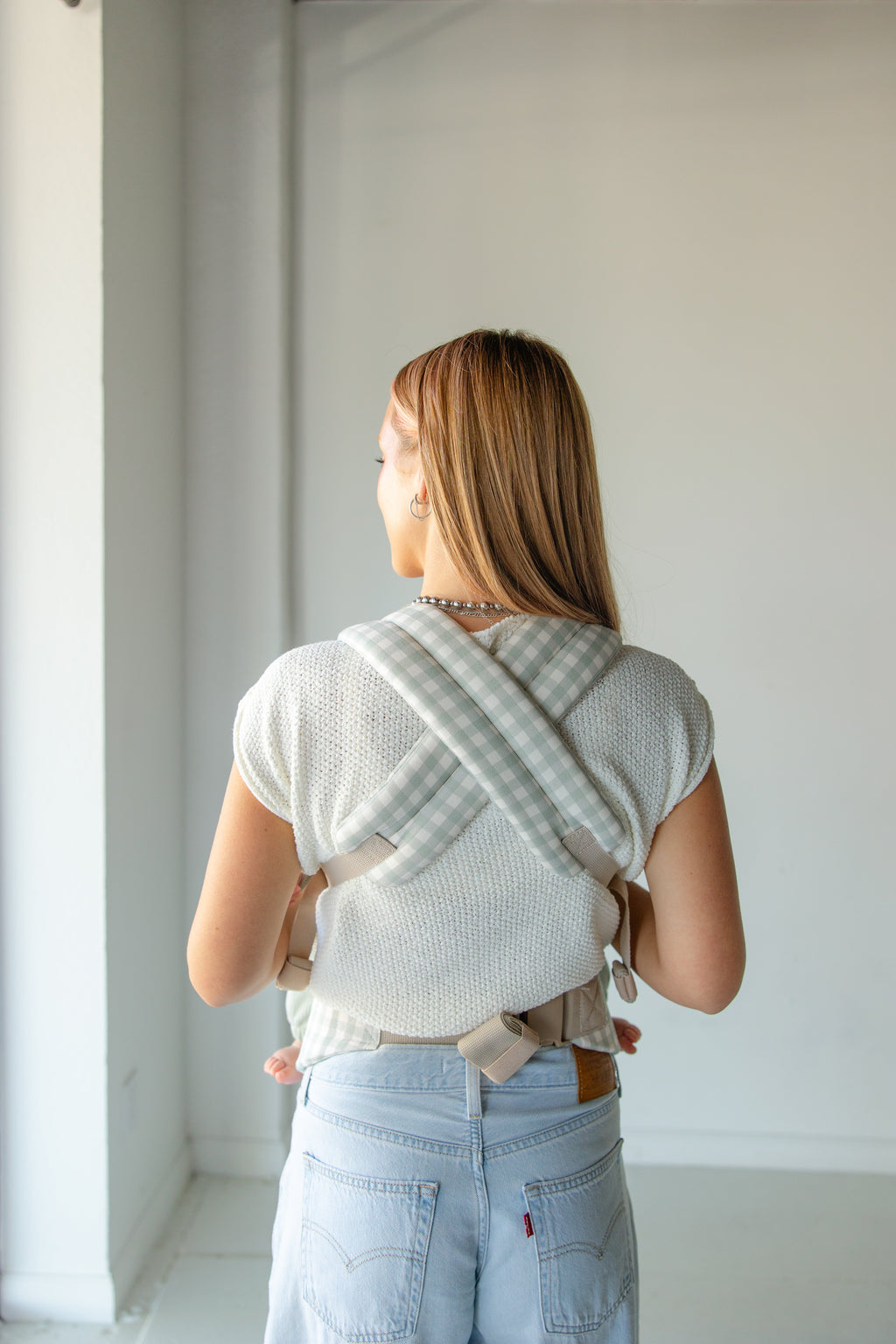 Monroe x Coco Gingham - Cotton Baby Carrier (7-35 lbs)