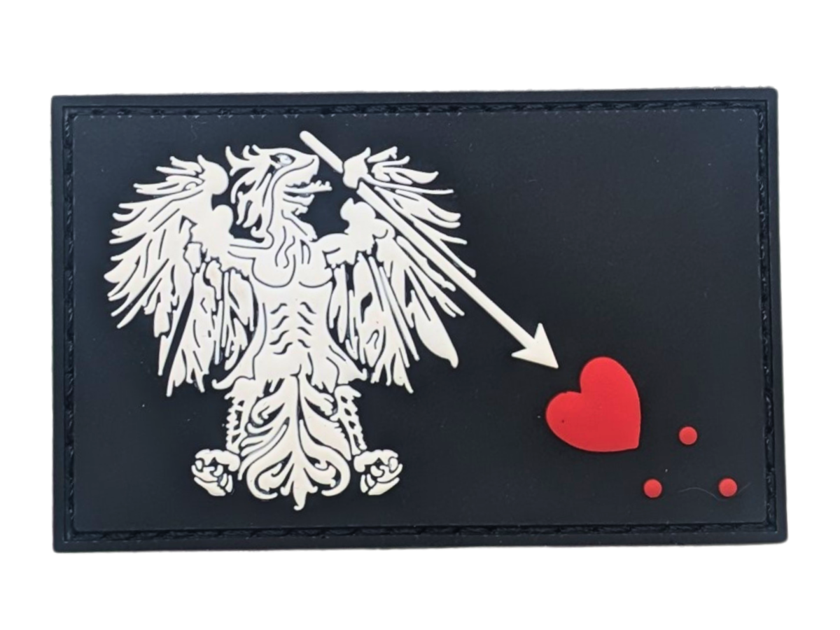 German Pirate Patch PVC Patch