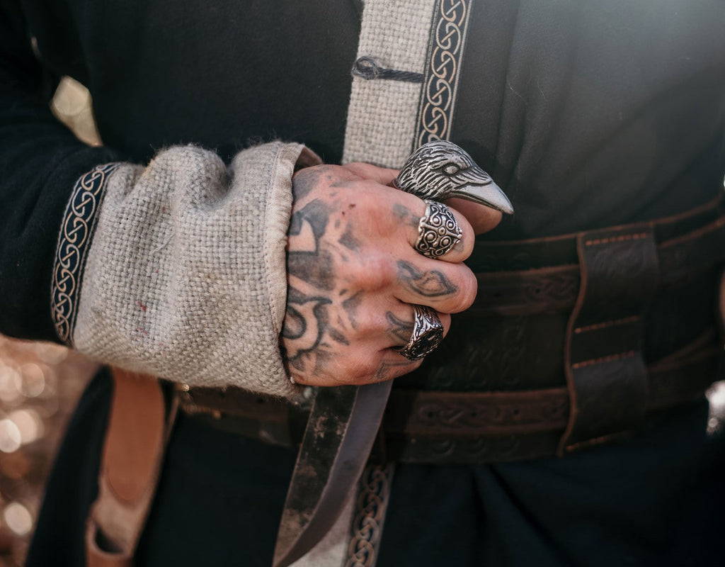 Viking Raven Knife – 5.5" Carbon Steel Blade