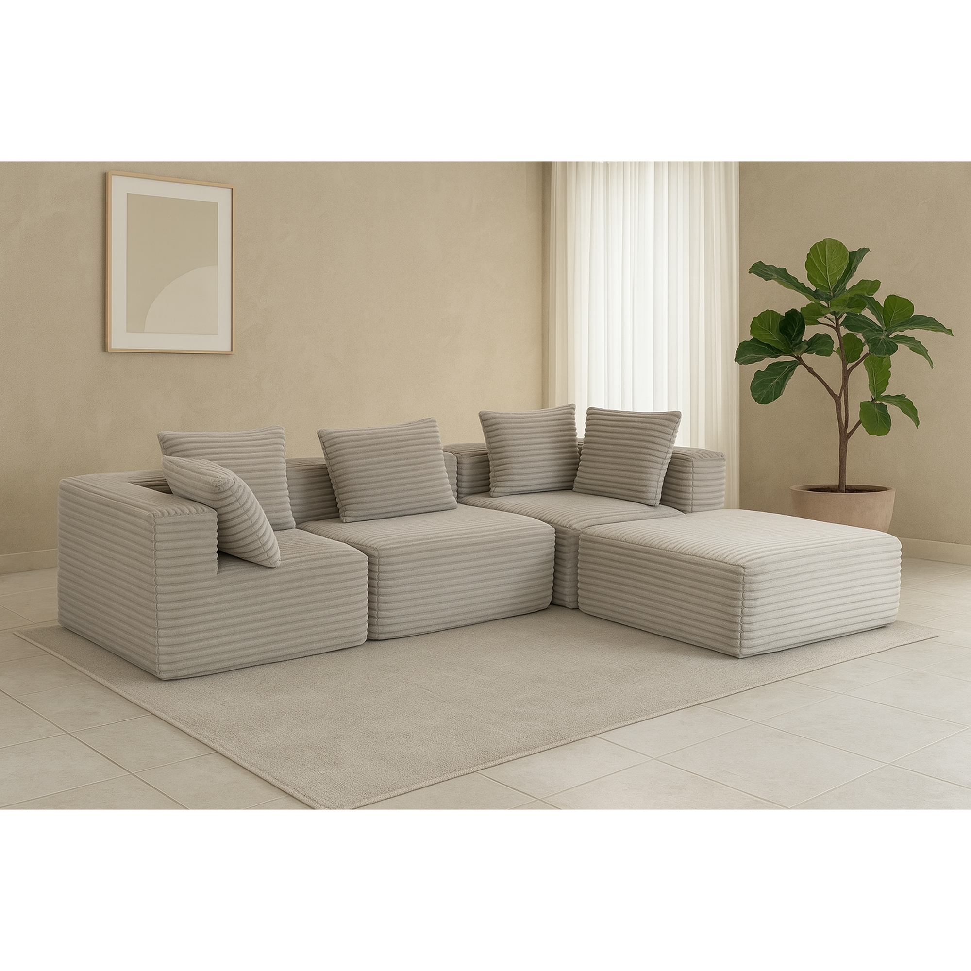 Compressed Sofa:Magic Cube Sofa-YKX-33001-Smoke Grey