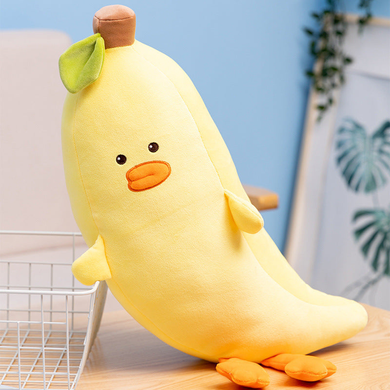 Plush Fruit Pillow – Soft Cushion Decor