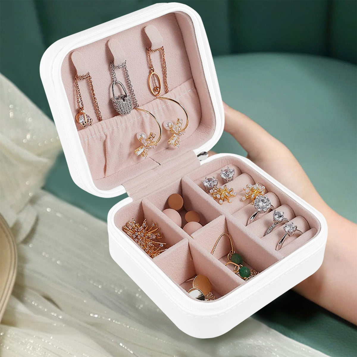You Are My Forever Wedding Personalized Jewelry Box (Made in USA)
