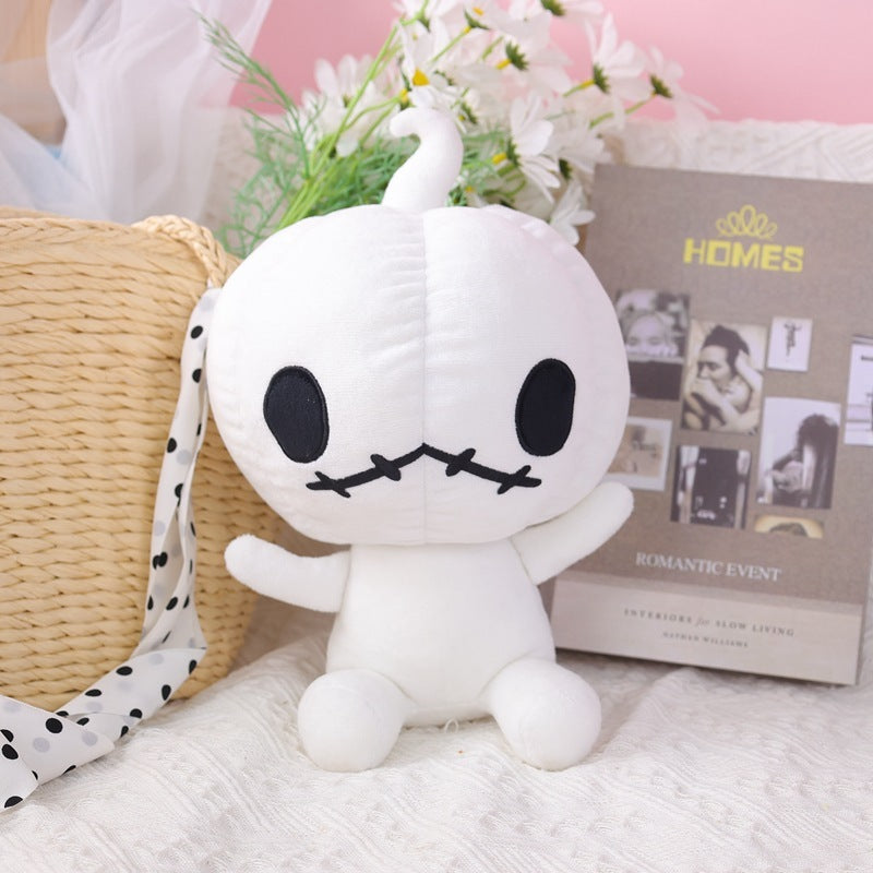 Halloween Plush Pumpkin Doll – Soft Holiday Decoration Toy with Luminous Option