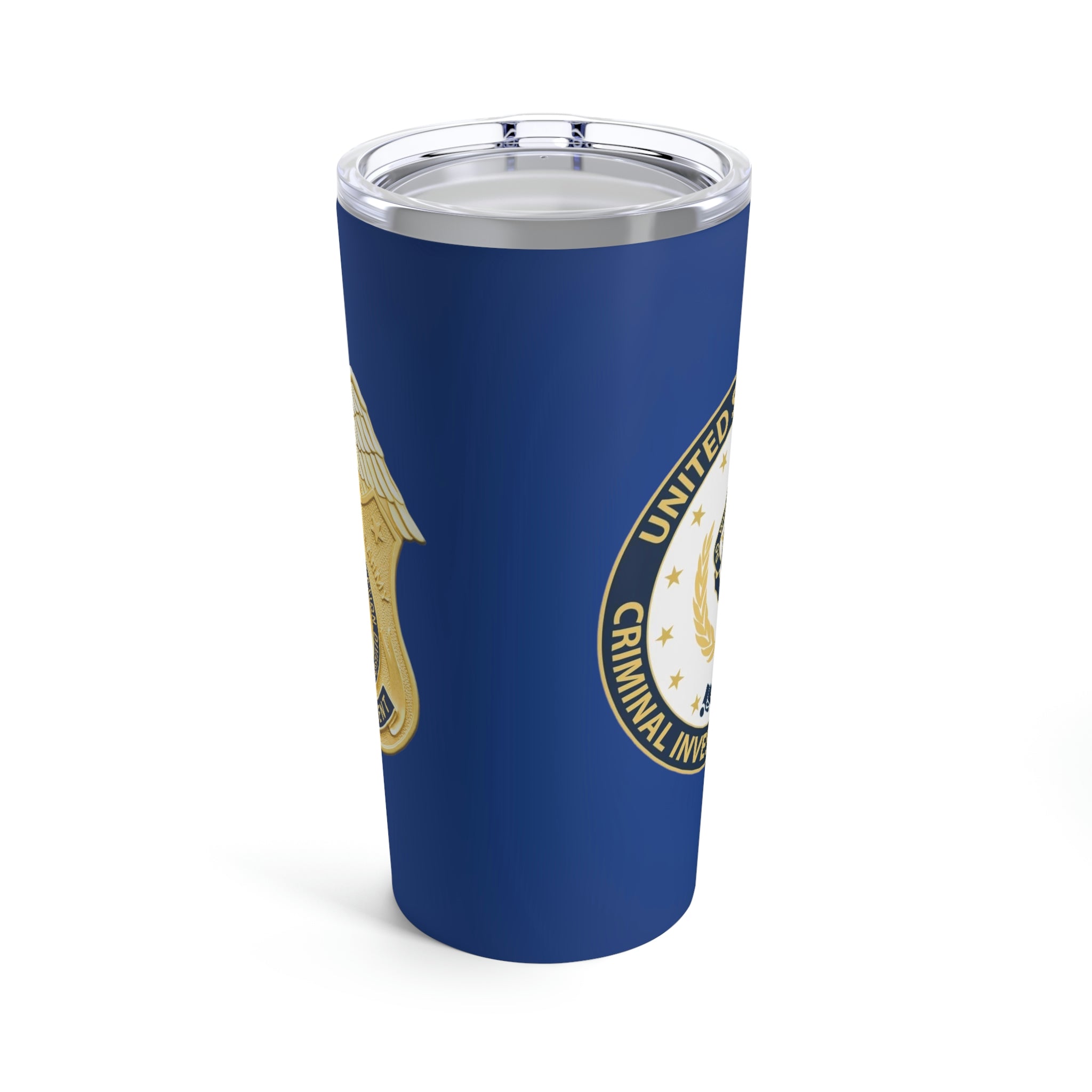 Army CID Badge and Seal Travel Tumbler 20oz