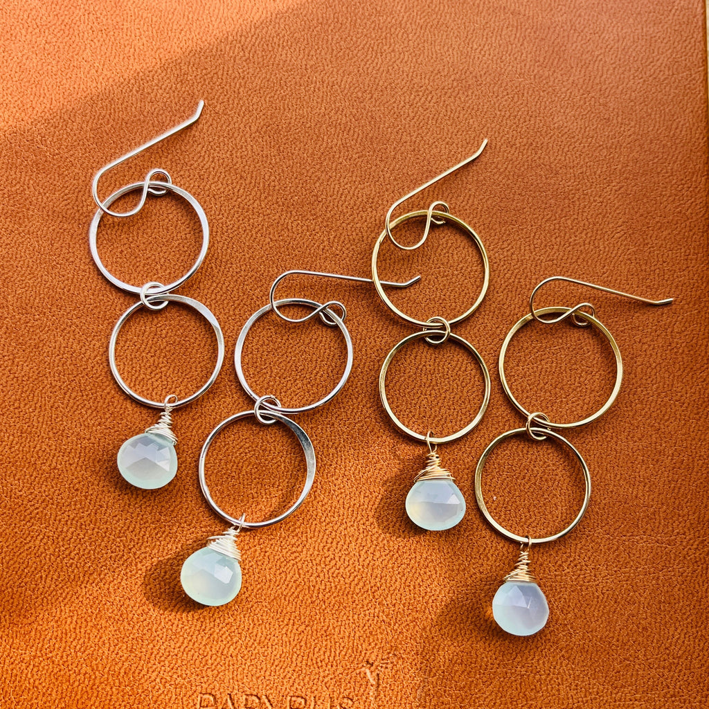 SAL CHALCEDONY EARRINGS
