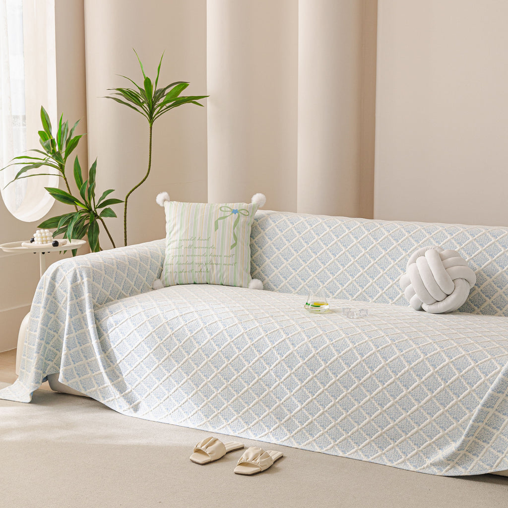 Cooling Couch Cover Throw, Washable Breathable Summer Bed Cover Sofa Protector Covers