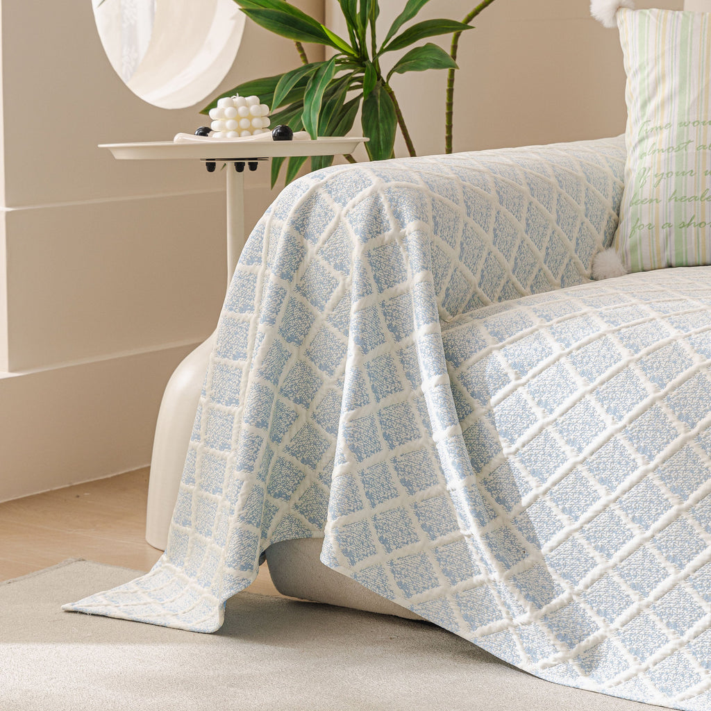 Cooling Couch Cover Throw, Washable Breathable Summer Bed Cover Sofa Protector Covers