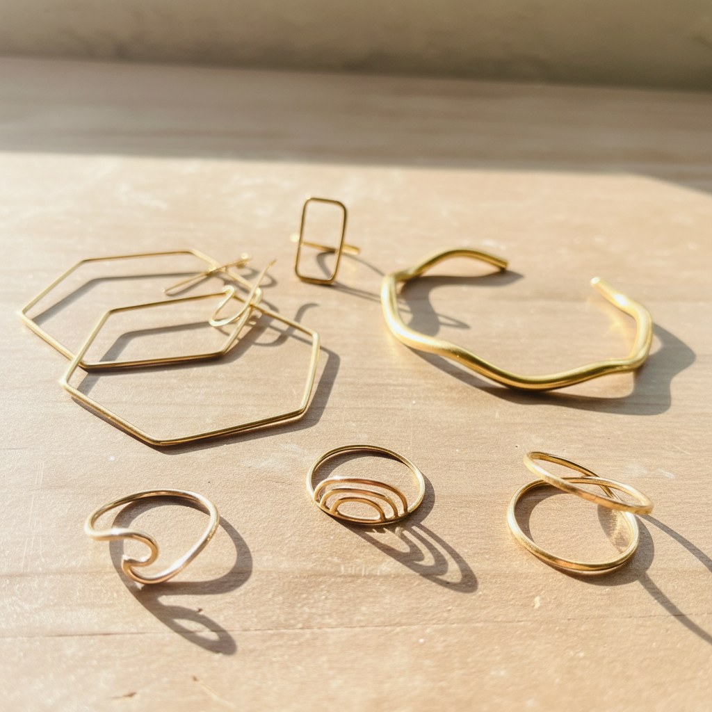 14K Gold filled OCEAN WAVE RING