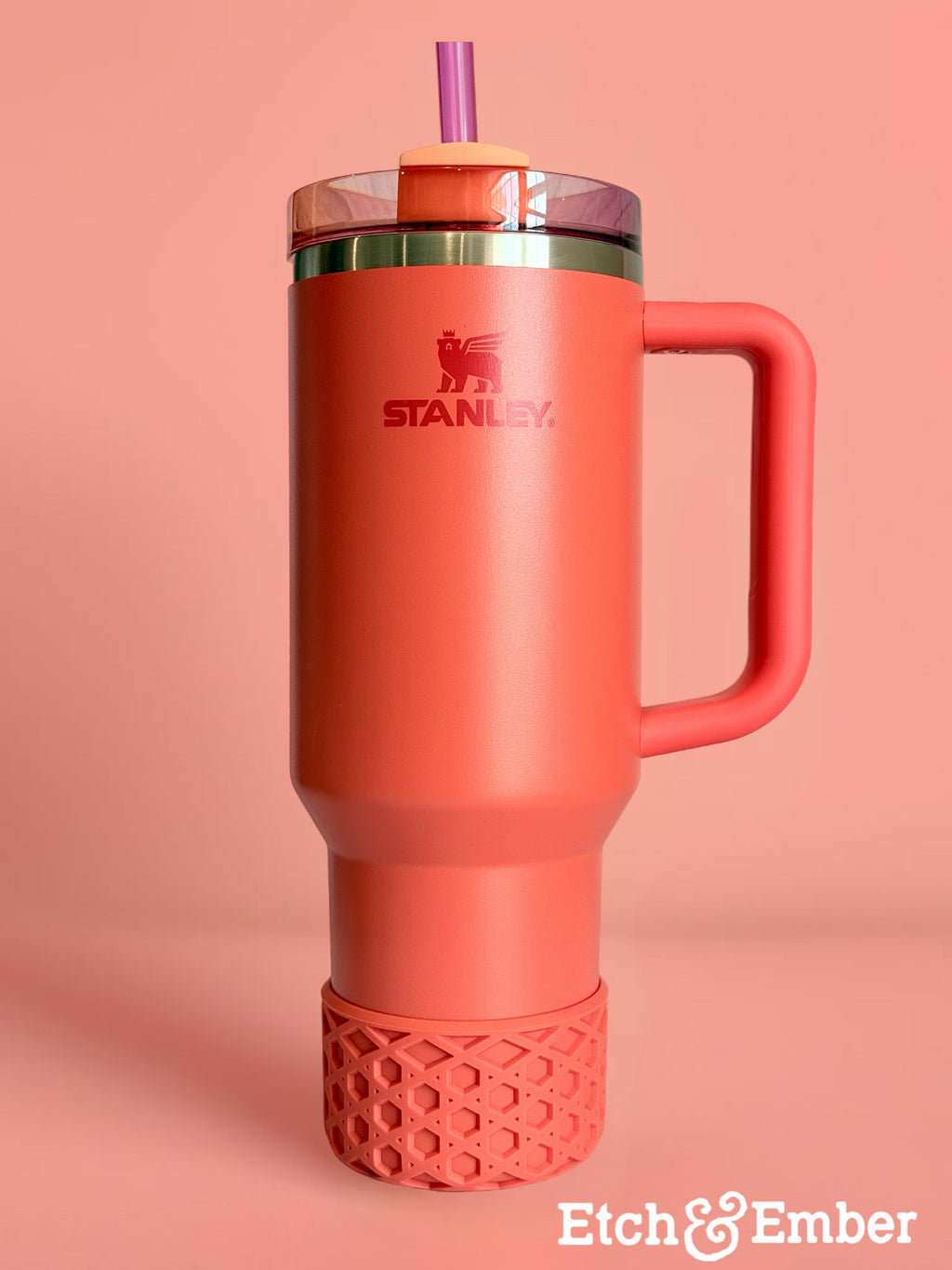 Hot Coral Waffle Boots™