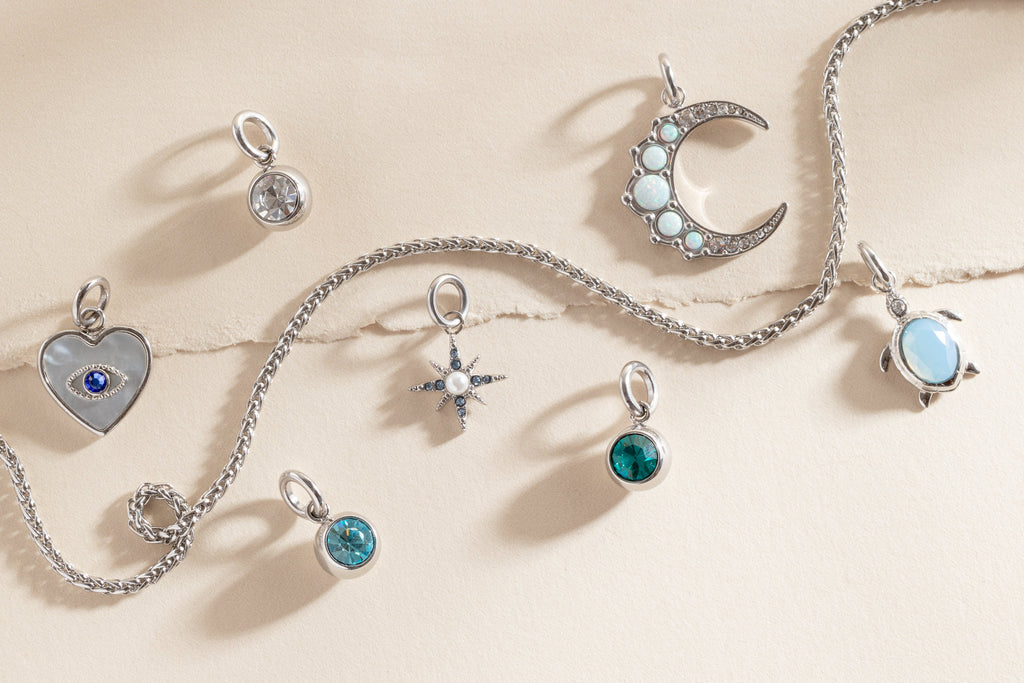 April Birthstone Interchangeable Charm