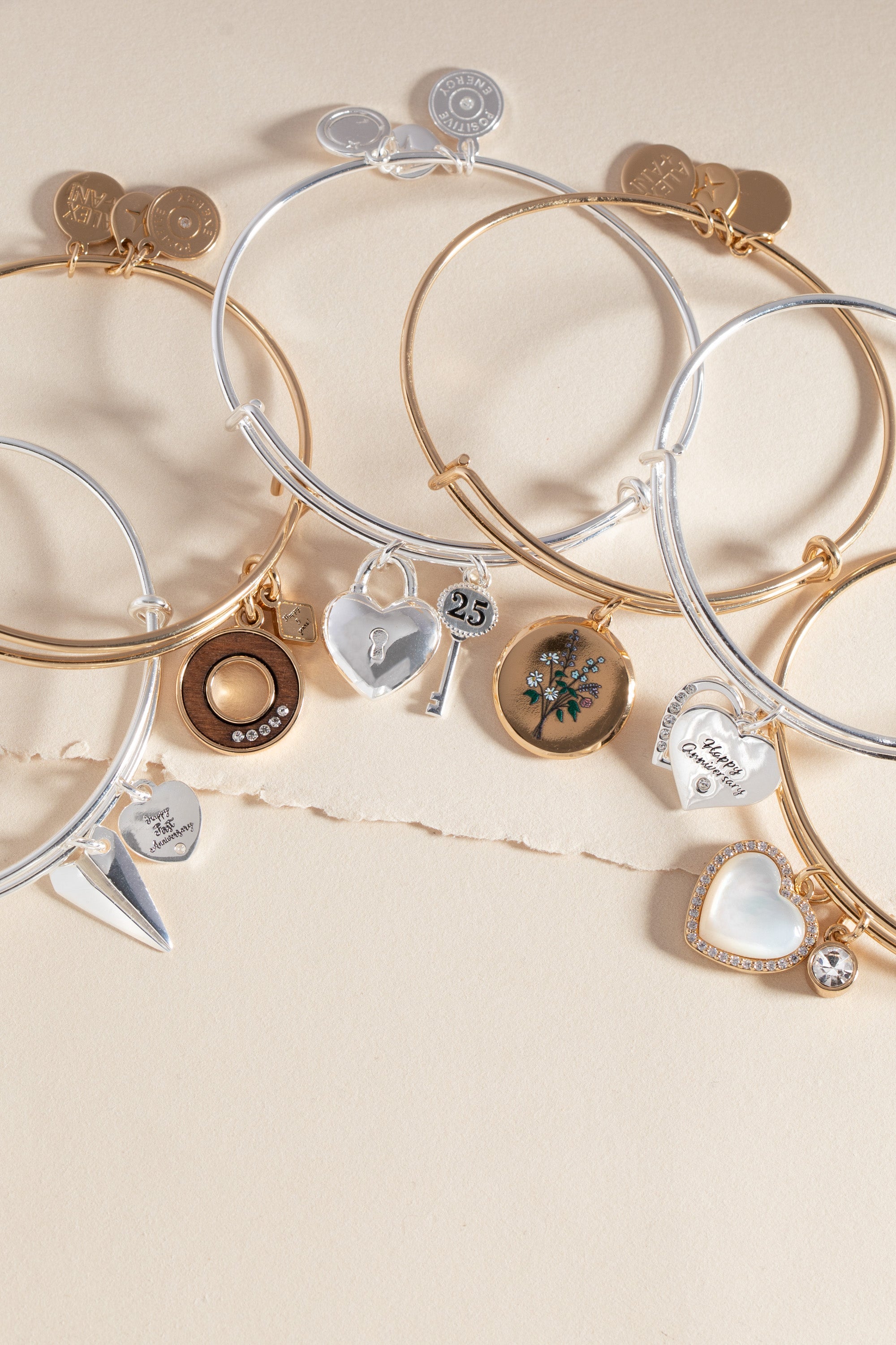 Flower Anniversary Bangle