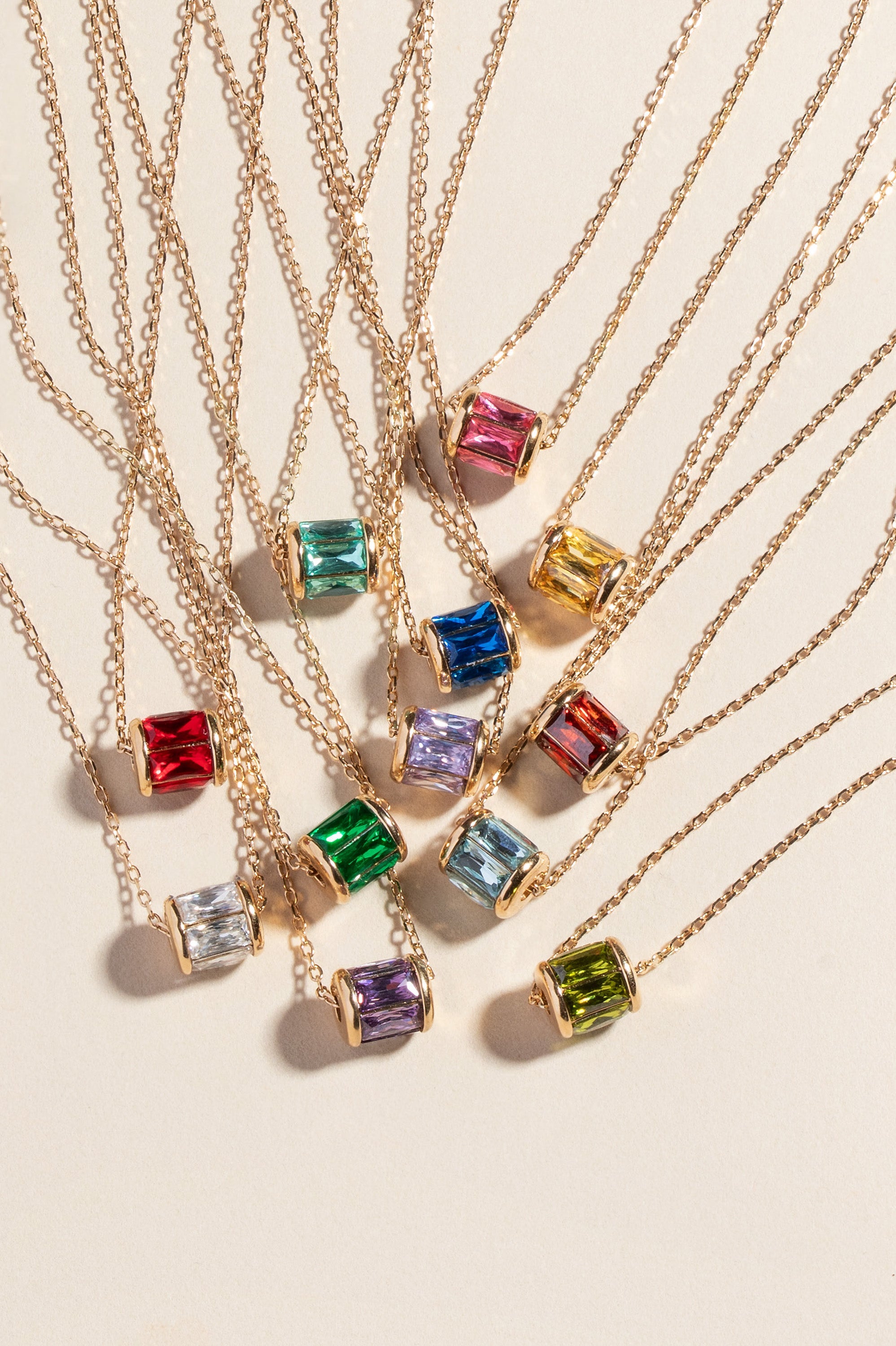 September Birthstone Precious Pendant Necklace