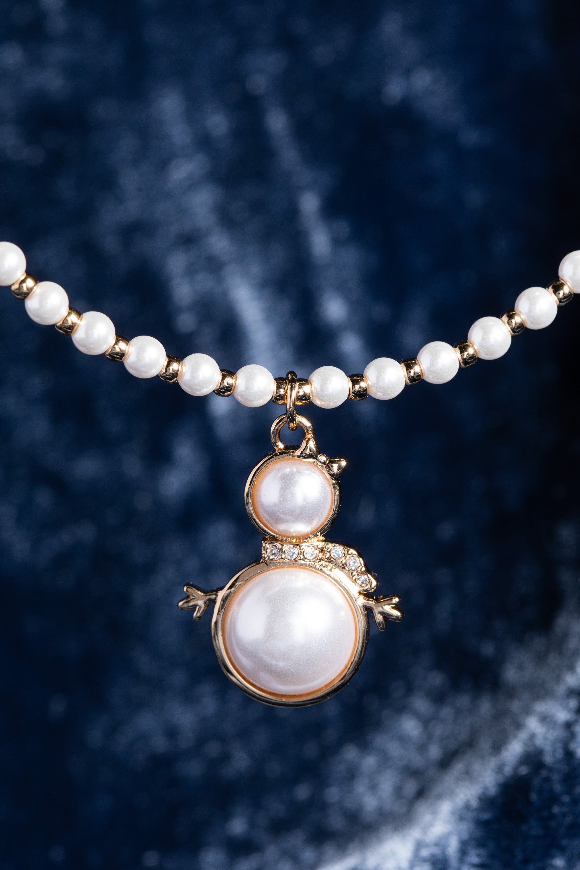 Snowwoman Beaded Bangle