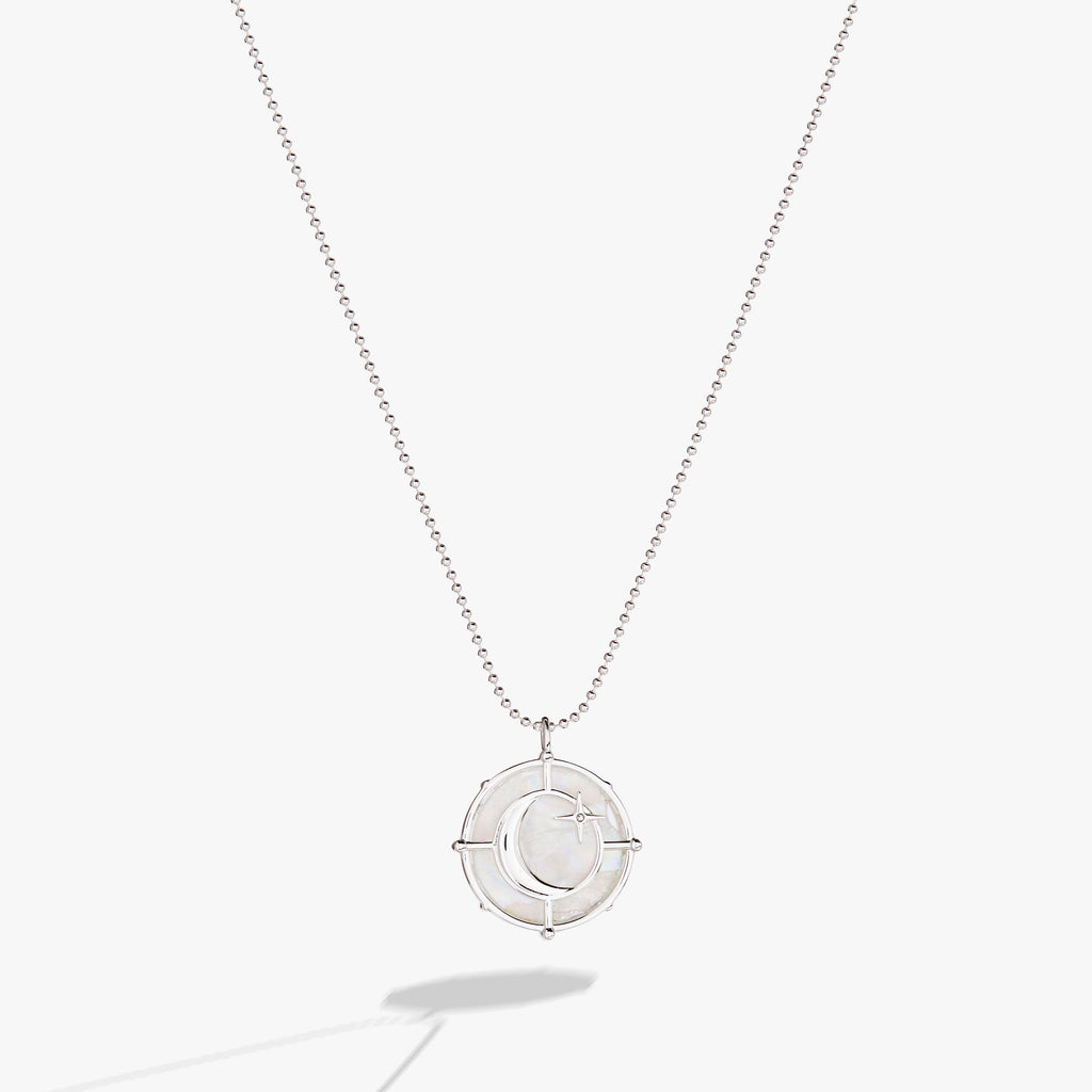 Capricorn Zodiac Double-Sided Charm Necklace