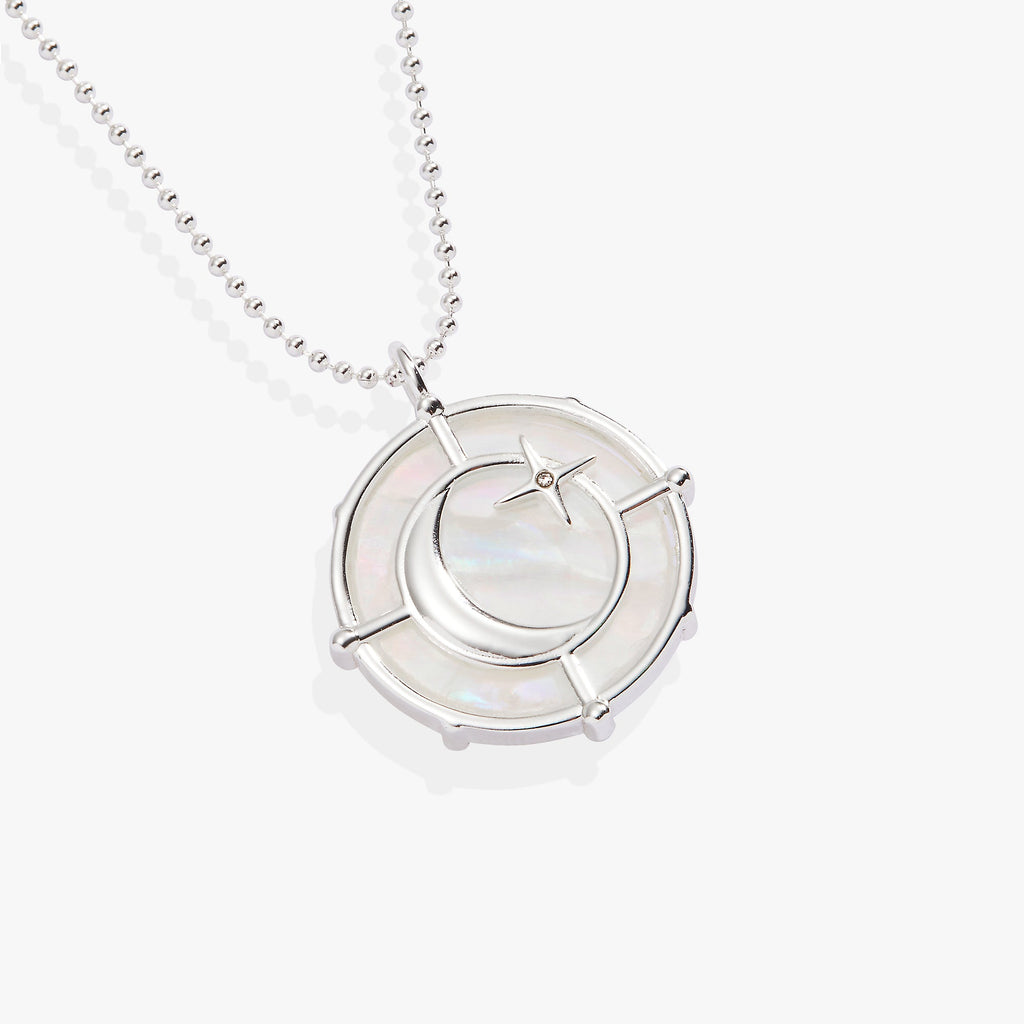 Taurus Zodiac Double-Sided Charm Necklace