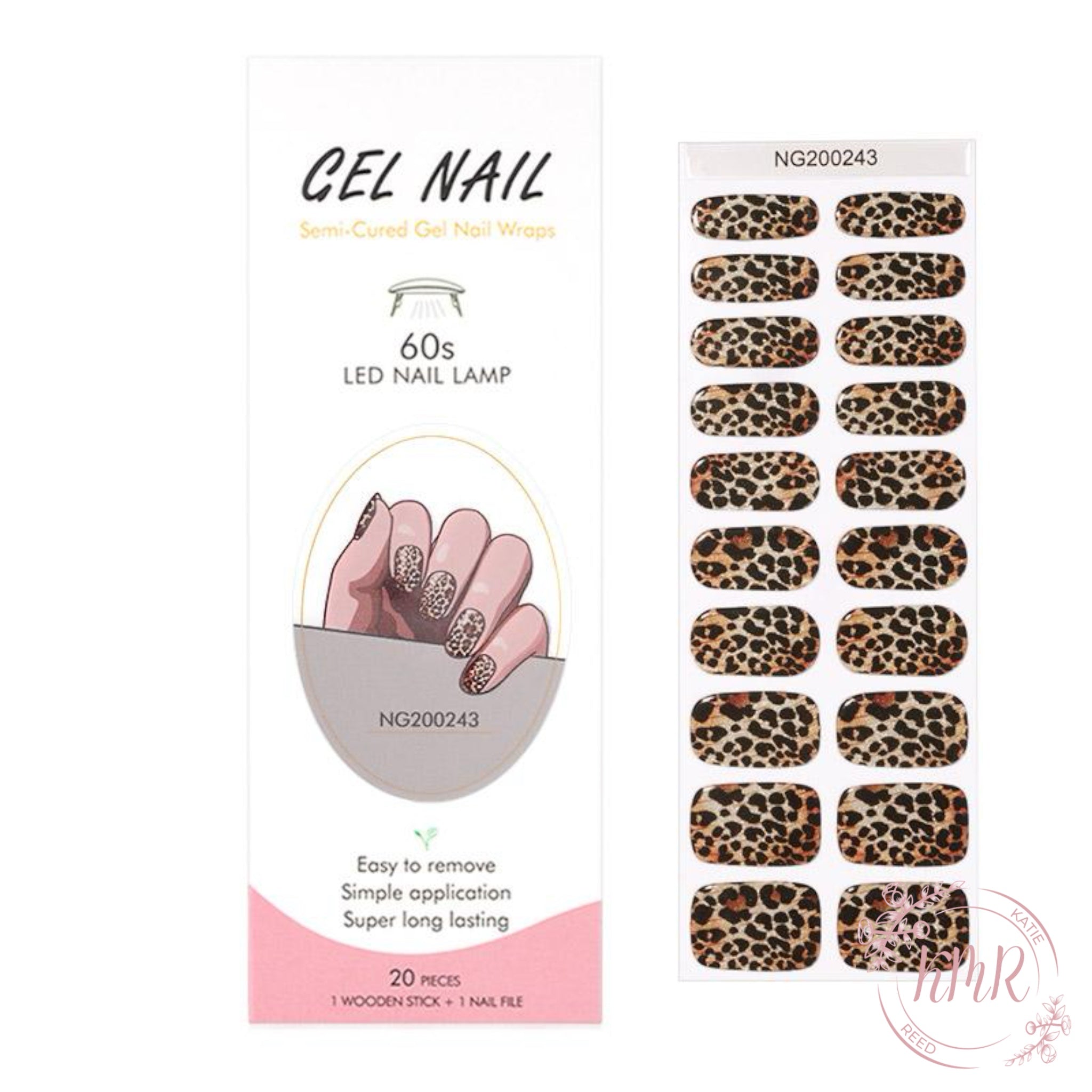 Maple Premier Gel Nail Wrap