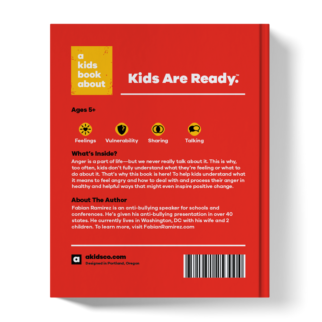 A Kids Book About Anger