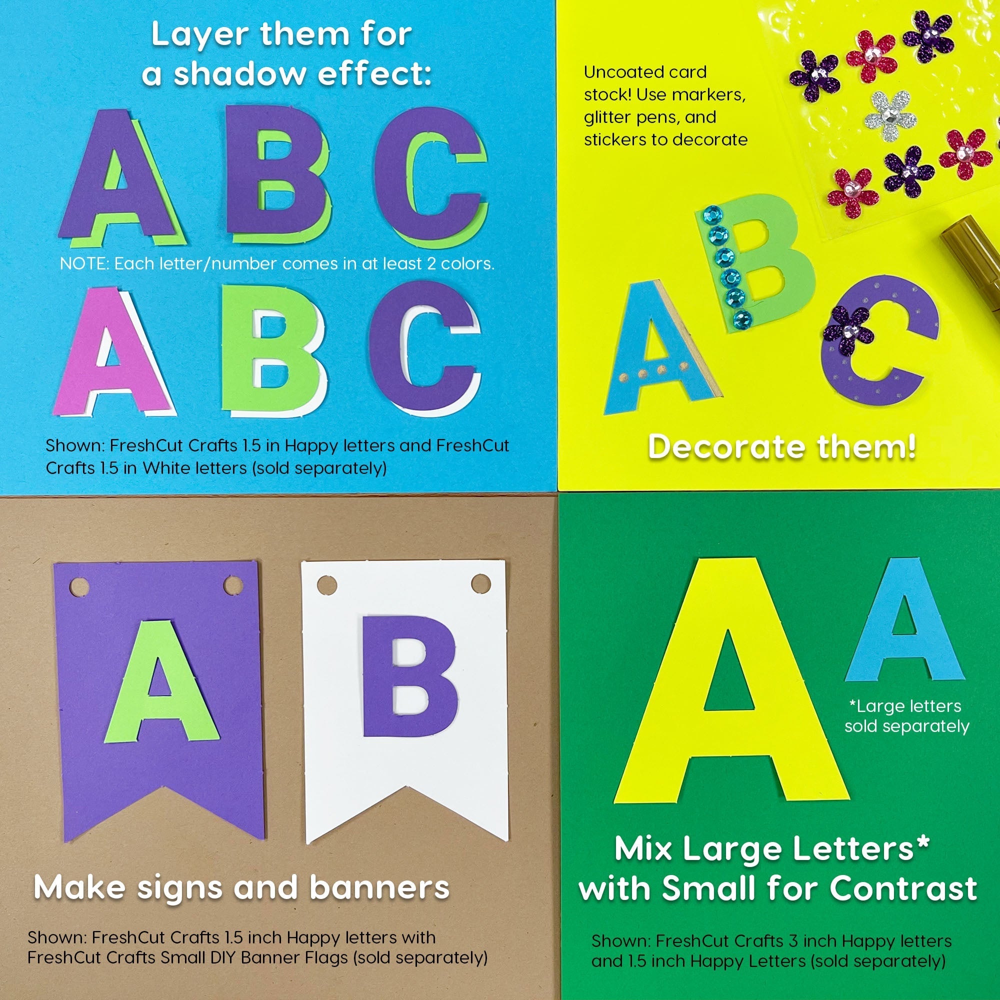 Bulletin Board Letters – 1.5 inch