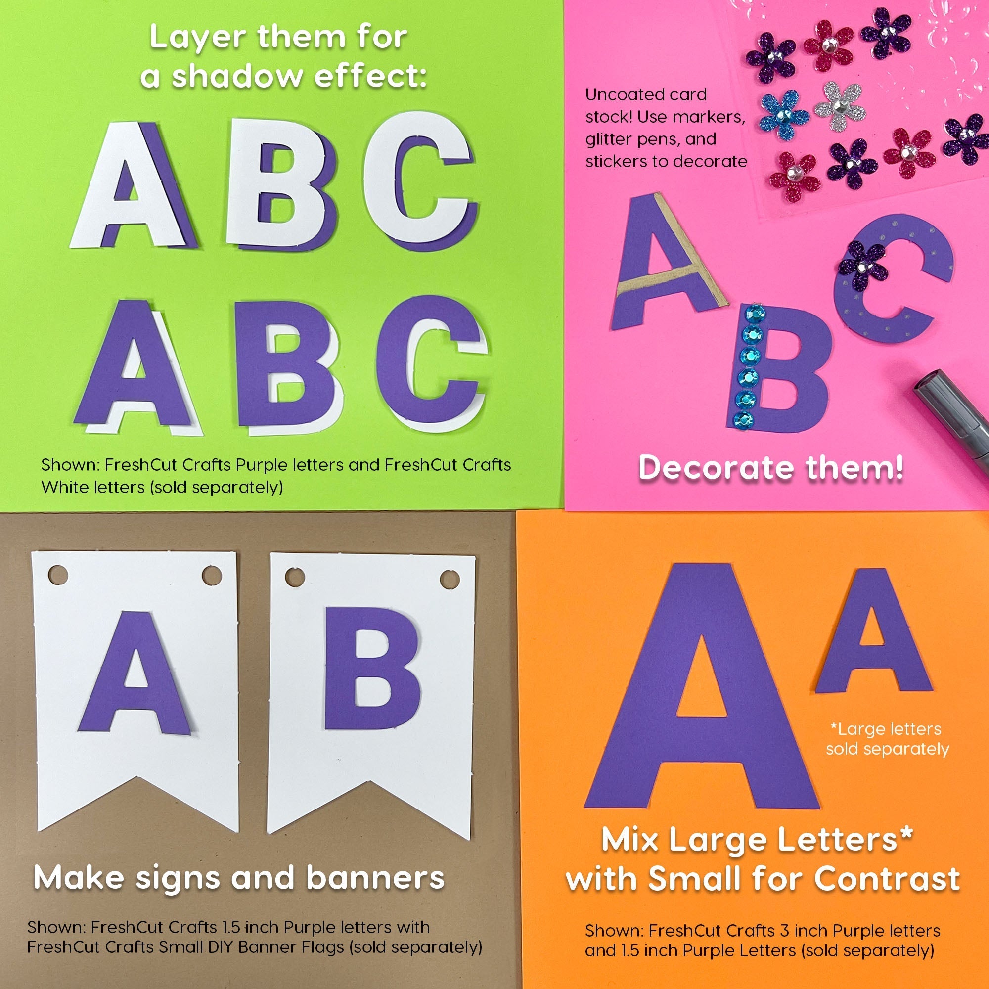 Bulletin Board Letters – 1.5 inch