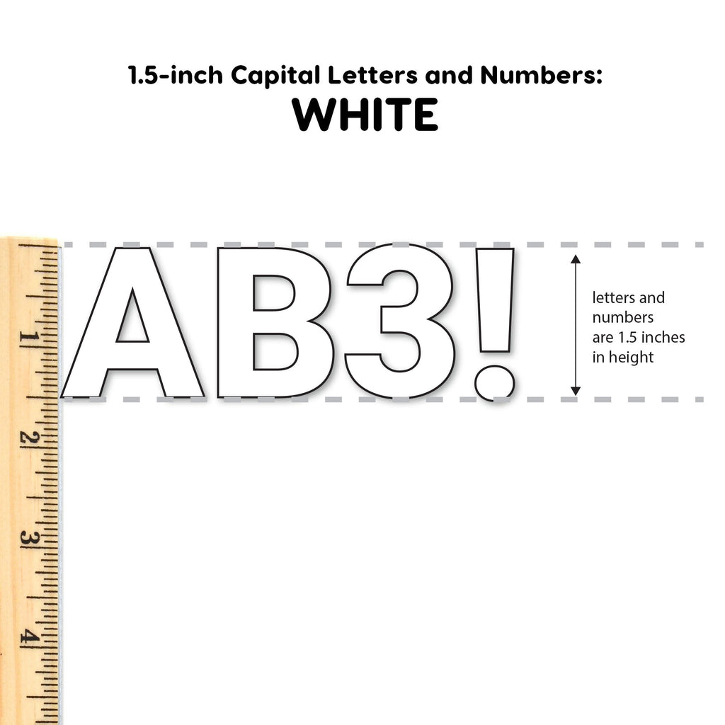 Bulletin Board Letters – 1.5 inch