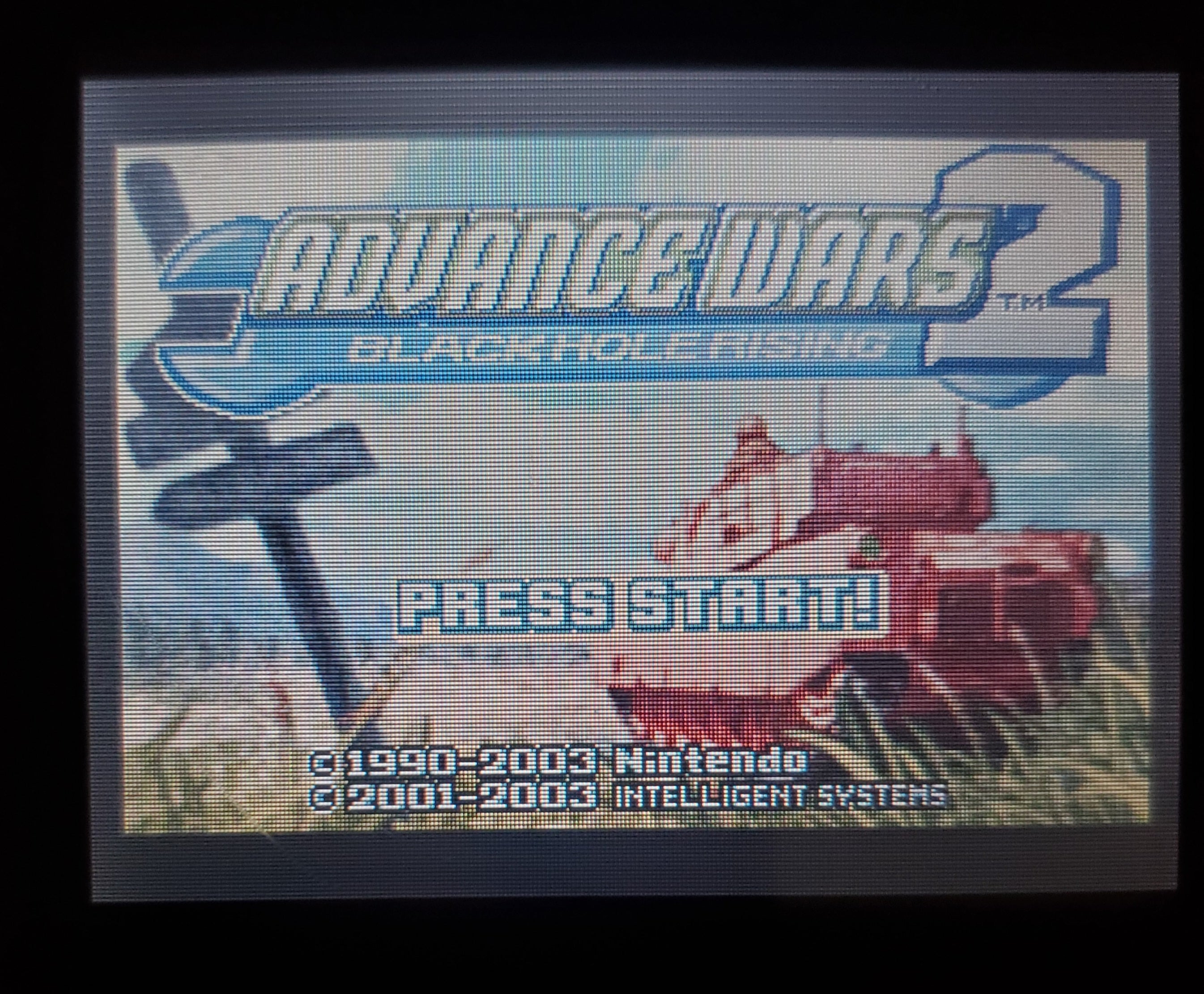 Advance Wars 2 Black Hole Rising GBA Video Game Game Boy Advance