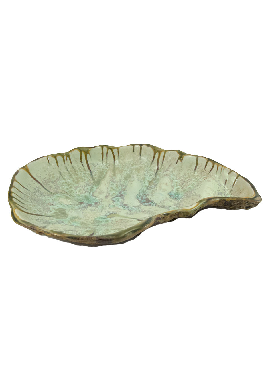 Mint and Tortoise Oyster Select Bowl