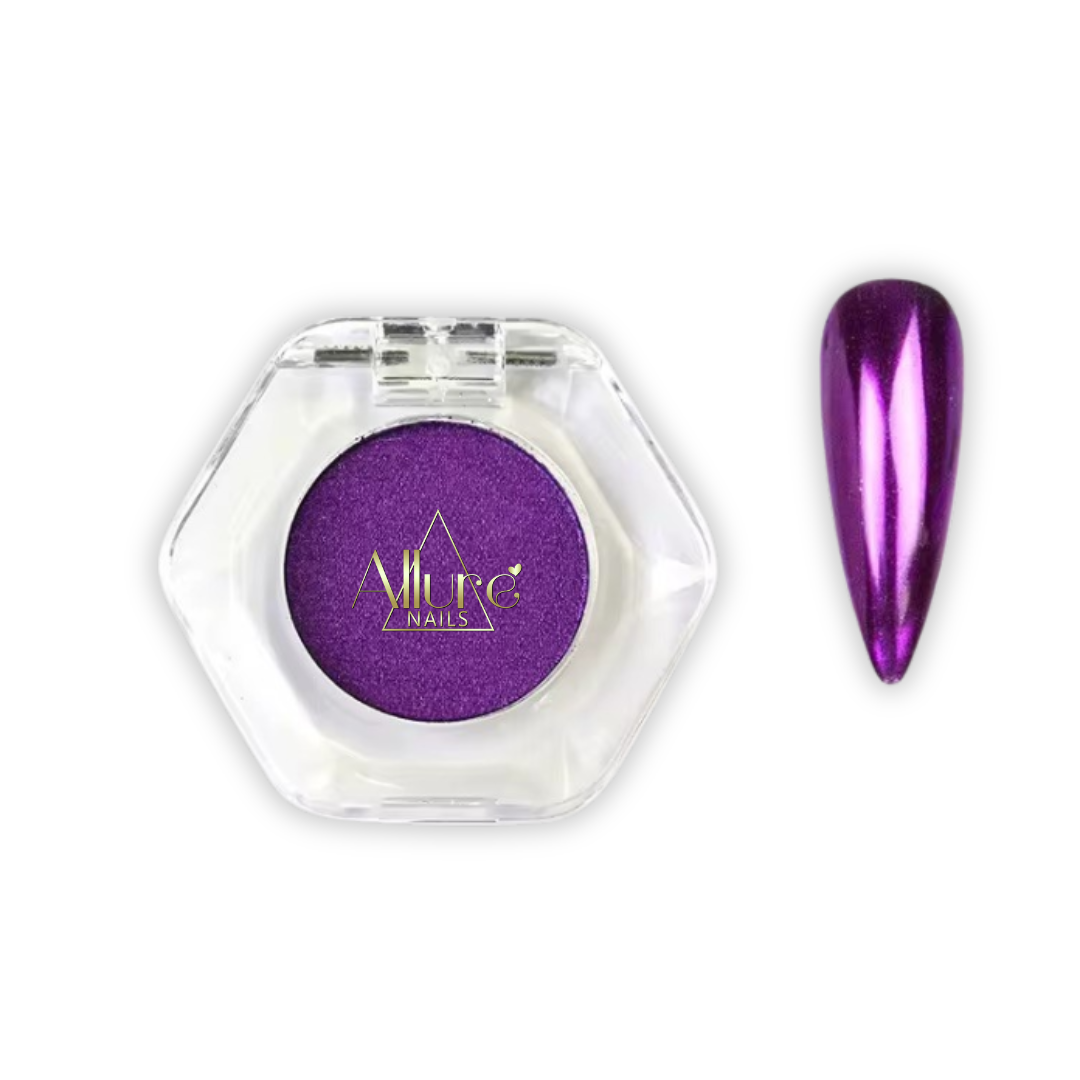 Allure Nails – Clamshell Chrome Pigments