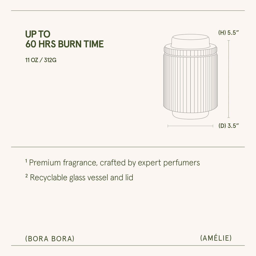 Amélie – Bora Bora Candle