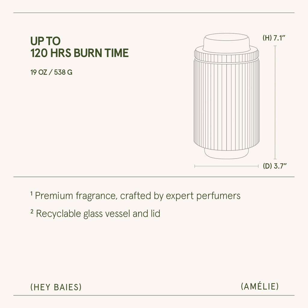 Amélie –  Hey Baies Candle