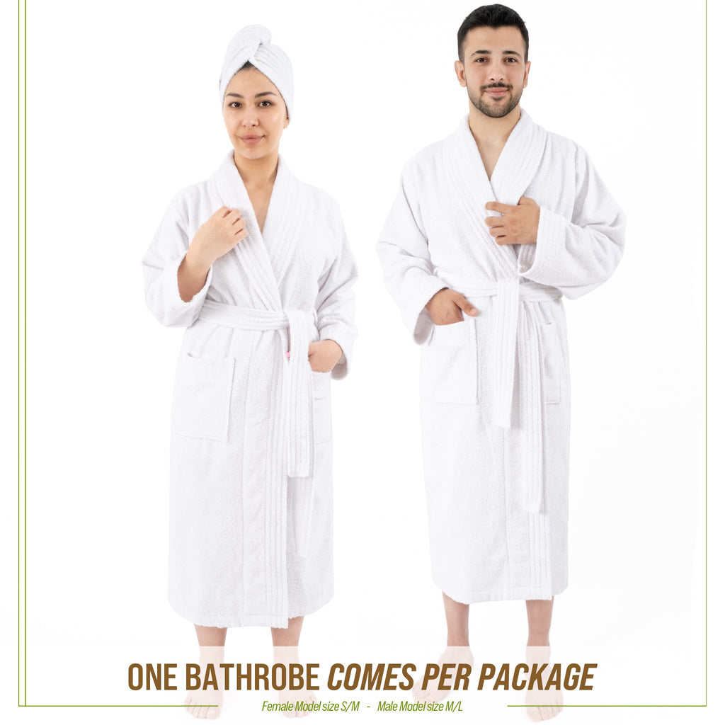 American Soft Linen, 100% Cotton Robes for Women and Men, Soft Lightweight Unisex Couple Turkish Bathrobes Wholesale