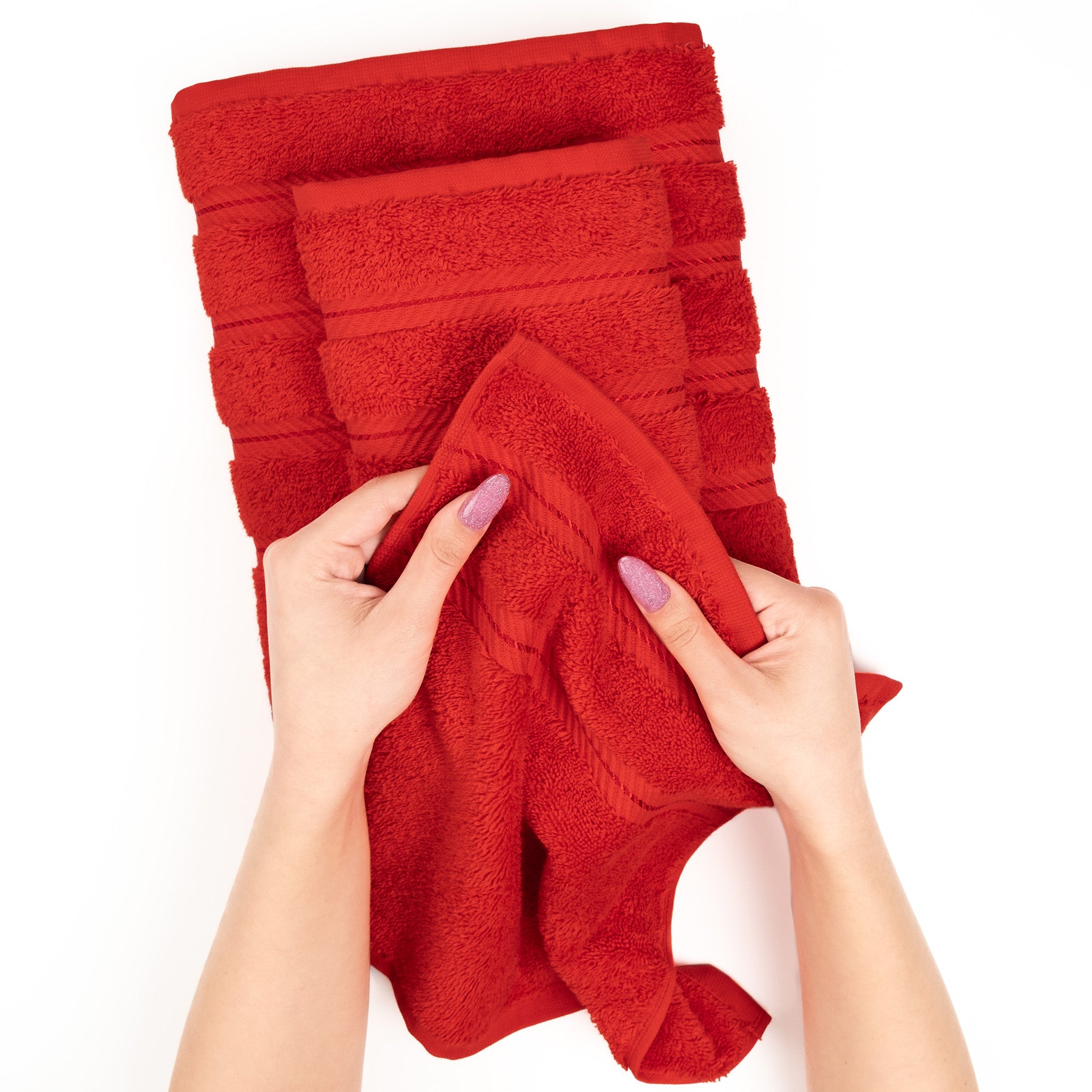American Soft Linen 3 Piece 100% Cotton Extra Fluffy and Soft, Luxury Turkish Towel Set with 20 Different Colors