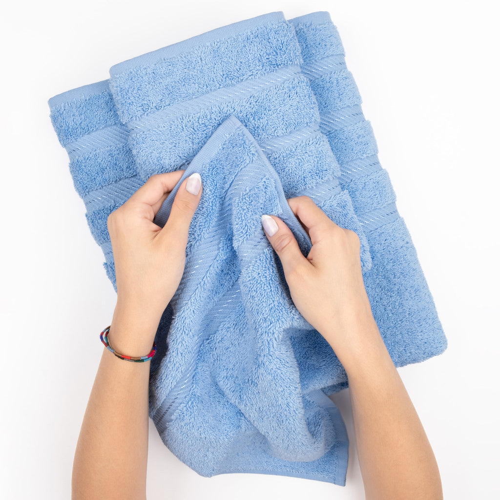American Soft Linen 3 Piece 100% Cotton Extra Fluffy and Soft, Luxury Turkish Towel Set with 20 Different Colors